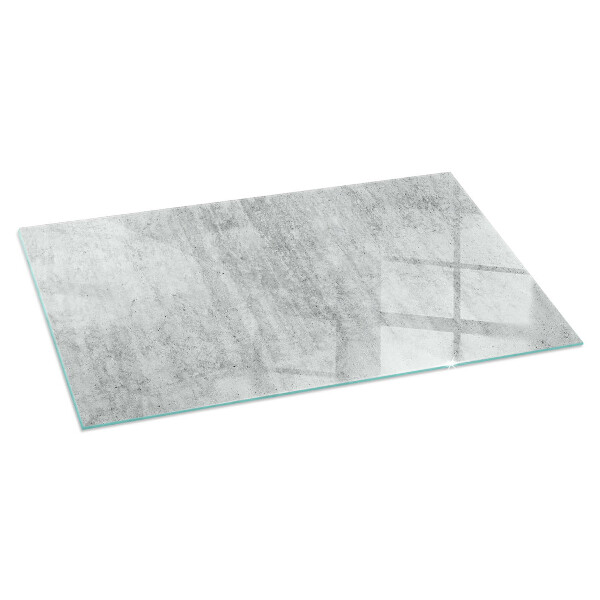 Obdĺžniková podložka pred krb Konštrukcia zo surového betónu