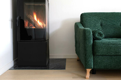 Obdĺžniková podložka pred krb Vzor skalnatej štruktúry