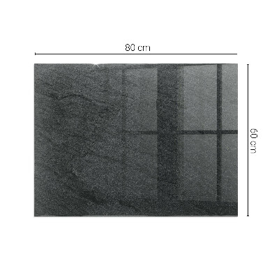 Obdĺžnikové sklo pod kachle Vzor kamennej štruktúry