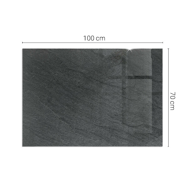 Obdĺžnikové sklo pod kachle Vzor kamennej štruktúry