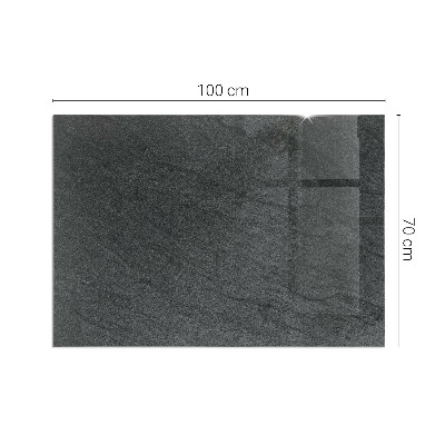 Obdĺžnikové sklo pod kachle Vzor kamennej štruktúry