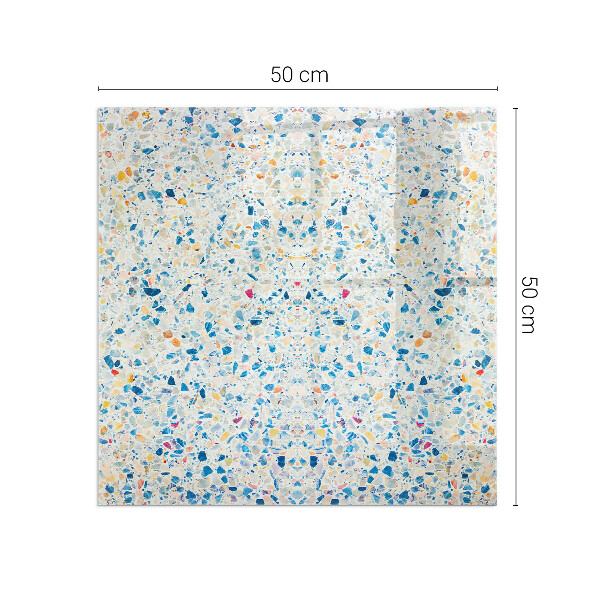 Obdĺžnikové sklo pod kachle Abstraktný textúrový motív