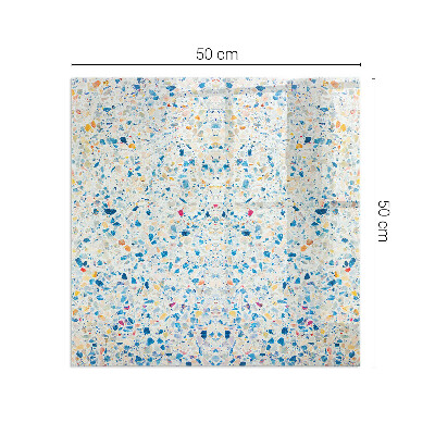 Obdĺžnikové sklo pod kachle Abstraktný textúrový motív