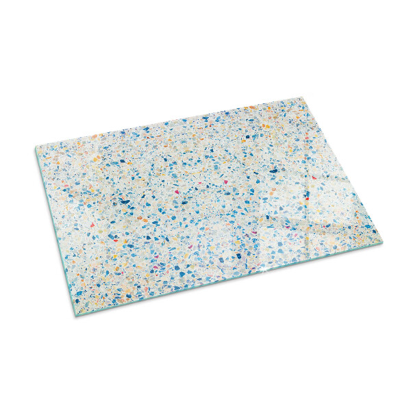 Obdĺžnikové sklo pod kachle Abstraktný textúrový motív