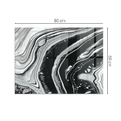 Obdĺžniková podložka pred krb Abstraktné vlnité a lineárne vzory