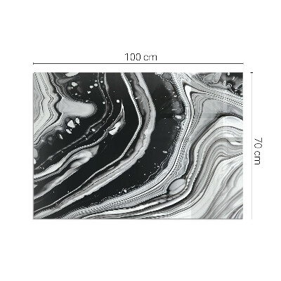 Obdĺžniková podložka pred krb Abstraktné vlnité a lineárne vzory