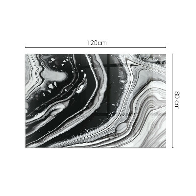 Obdĺžniková podložka pred krb Abstraktné vlnité a lineárne vzory