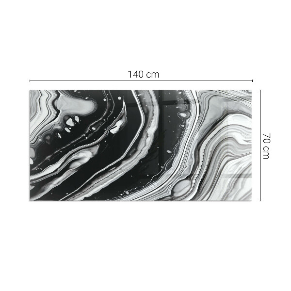 Obdĺžniková podložka pred krb Abstraktné vlnité a lineárne vzory