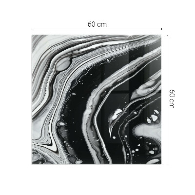 Obdĺžniková podložka pred krb Abstraktné vlnité a lineárne vzory