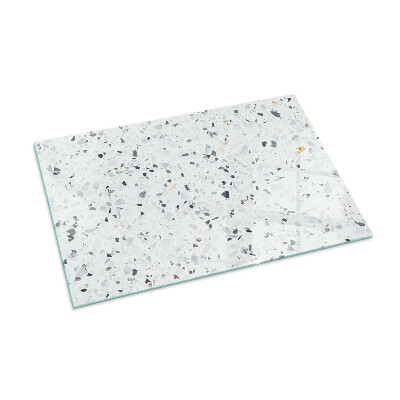 Obdĺžniková podložka pred krb Kamenný vzor s malými akcentmi