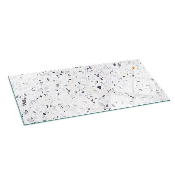 Obdĺžniková podložka pred krb Kamenný vzor s malými akcentmi