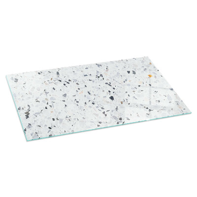 Obdĺžniková podložka pred krb Kamenný vzor s malými akcentmi