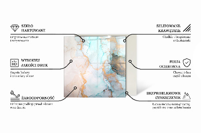 Obdĺžniková podložka pred krb Farba Čierna