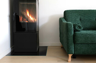 Obdĺžniková podložka pred krb Farba Čierna