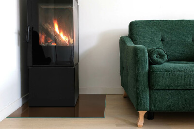 Obdĺžniková podložka pred krb Farba Hnedá