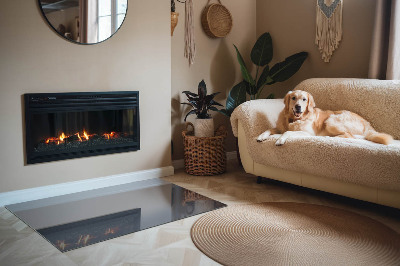 Obdĺžnikové sklo pod kachle Farba: Tmavomodrá