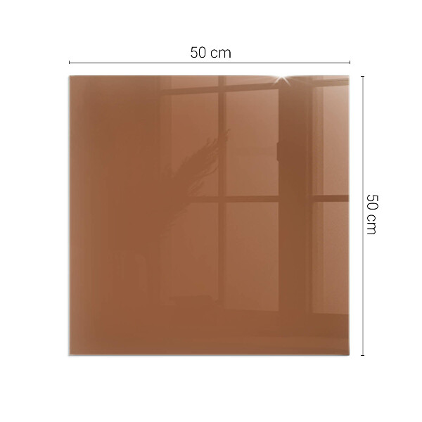 Obdĺžniková podložka pred krb Farba Hnedá