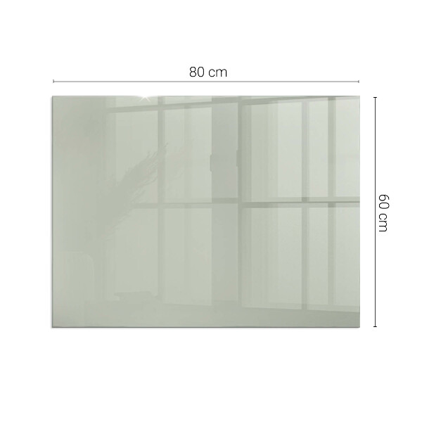 Obdĺžnikové sklo pod kachle Farba Sivozelená