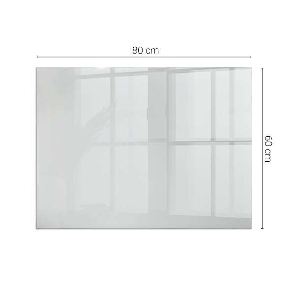 Obdĺžniková sklenená podložka pod krb Farba sivá