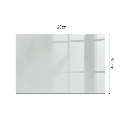 Obdĺžniková sklenená podložka pod krb Farba sivá