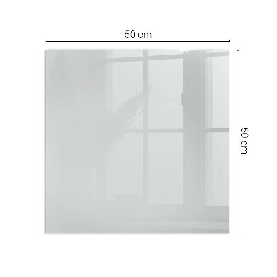 Obdĺžniková sklenená podložka pod krb Farba sivá