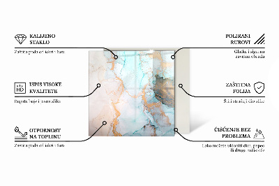 Šesťhranná podložka pod kachle Dosky v prírodnom štýle