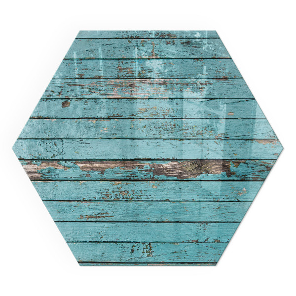 Šesťhranné sklo pod krbové kachle Rustikálne dosky v prírodnom štýle