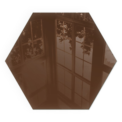 Šesťhranná podložka pod kachle Farba Hnedá