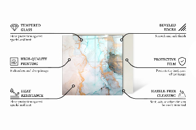 Šesťhranné sklo pod krbové kachle Farba Sivozelená