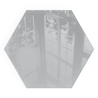 Šesťhranné sklo pod krbové kachle Farba Svetlosivá