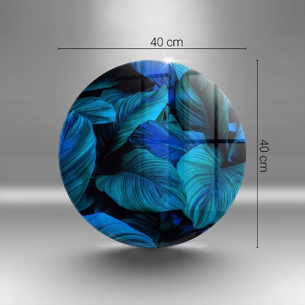 Podložka pod sviečku Listy vegetácie džungle