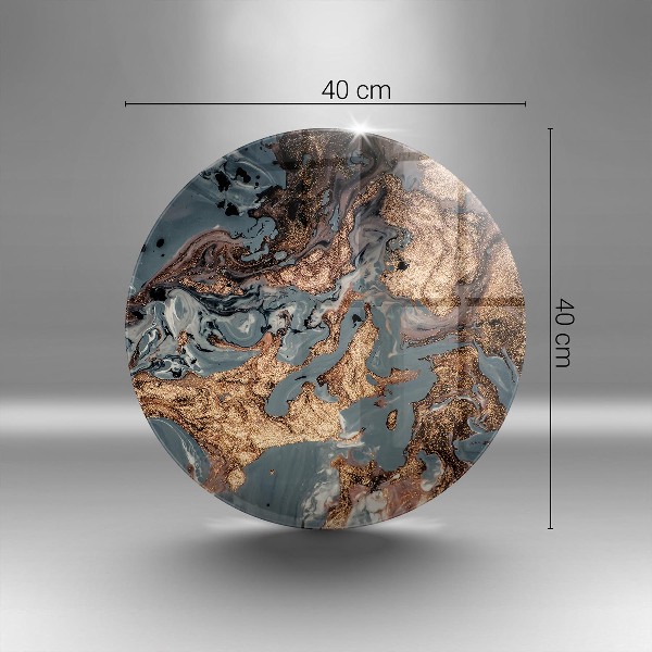 Podložka pod sviečky na hrob Zlatá skalná štruktúra