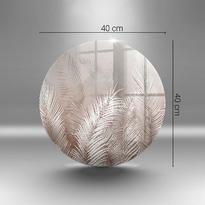 Podložka pod sviečku Boho vegetačné listy