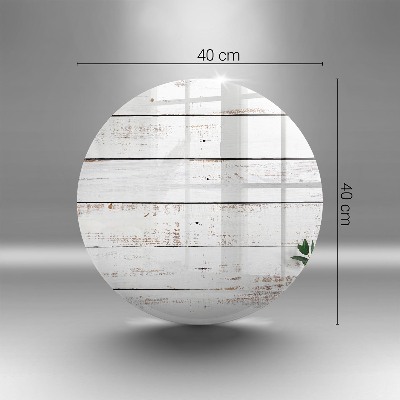 Podložka pod sviečku Staré dosky a listy