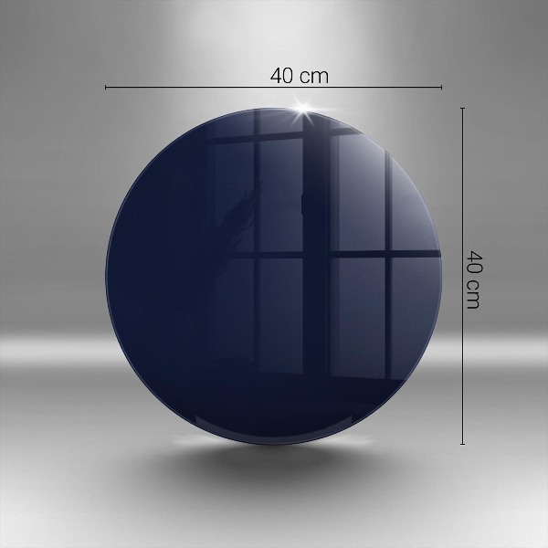 Podložka pod sviečku Námornícka modrá farba