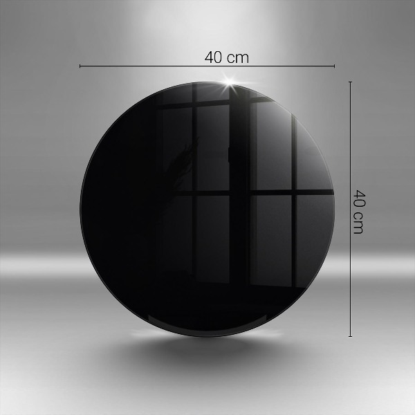 Podložka pod sviečku Farba: čierna