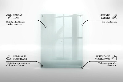 Sklenený svietnik priehľadný