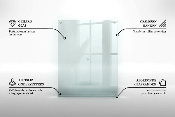 Sklenený svietnik priehľadný