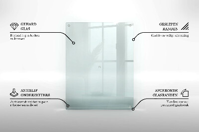 Sklenený svietnik priehľadný