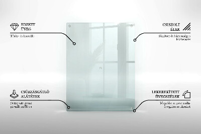 Sklenený svietnik priehľadný