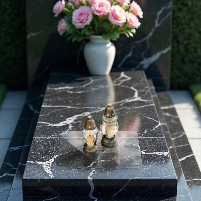 Sklenený svietnik priehľadný