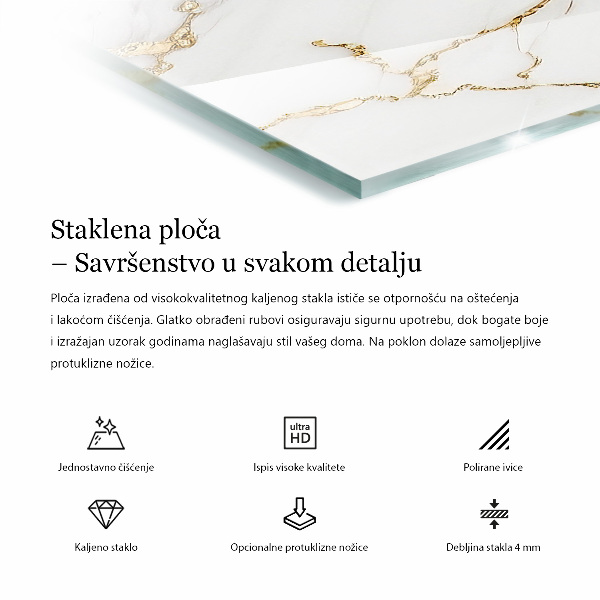 Obdĺžniková doska na stôl Jednofarebná čierna elegantná