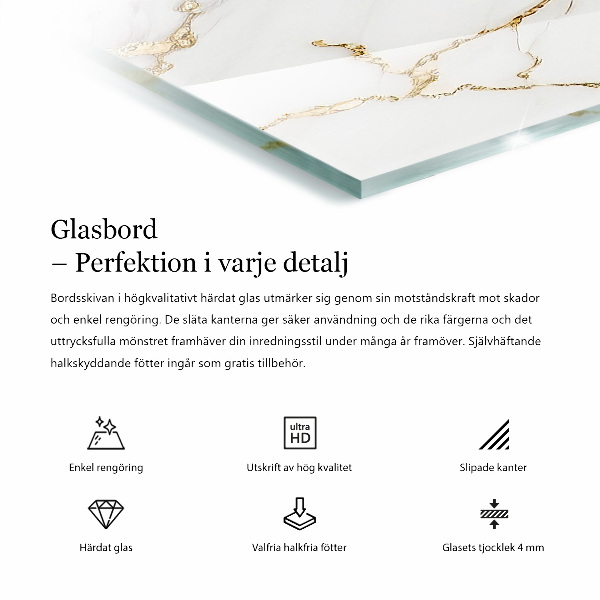 Obdĺžniková doska na stôl Jednofarebná čierna elegantná