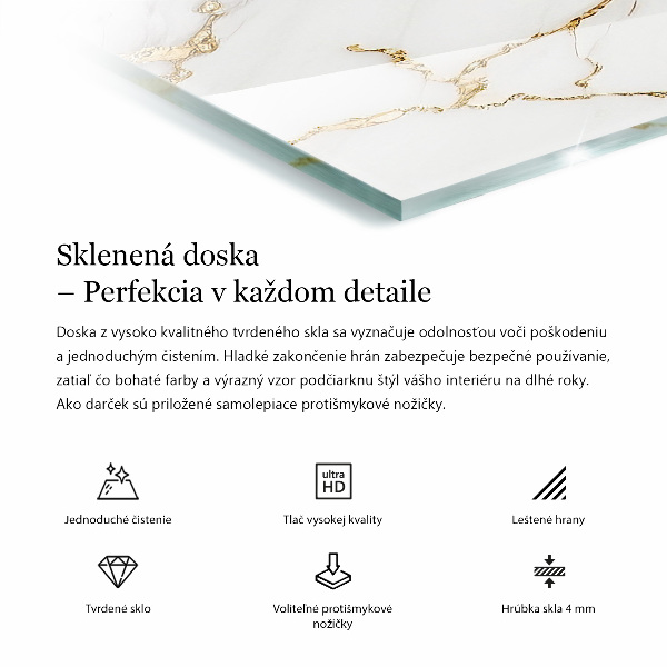 Obdĺžniková doska na stôl Drevo v harmónii so živicou