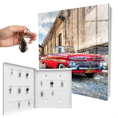 Skrinka na kľúče Retro auto