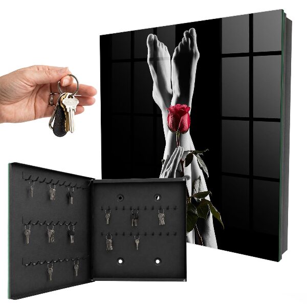 Box na kľúče Elegancia ruže