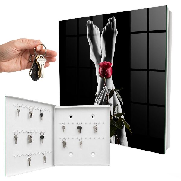 Box na kľúče Elegancia ruže