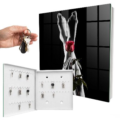 Box na kľúče Elegancia ruže