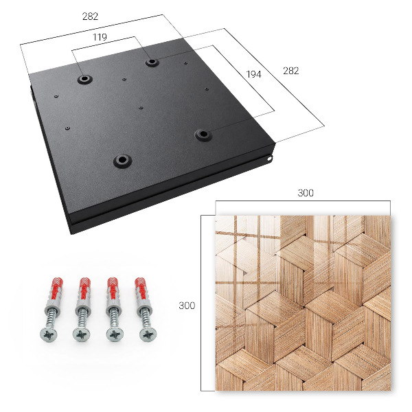 Box na kľúče Geometria prírody