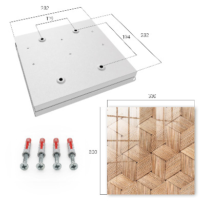 Box na kľúče Geometria prírody